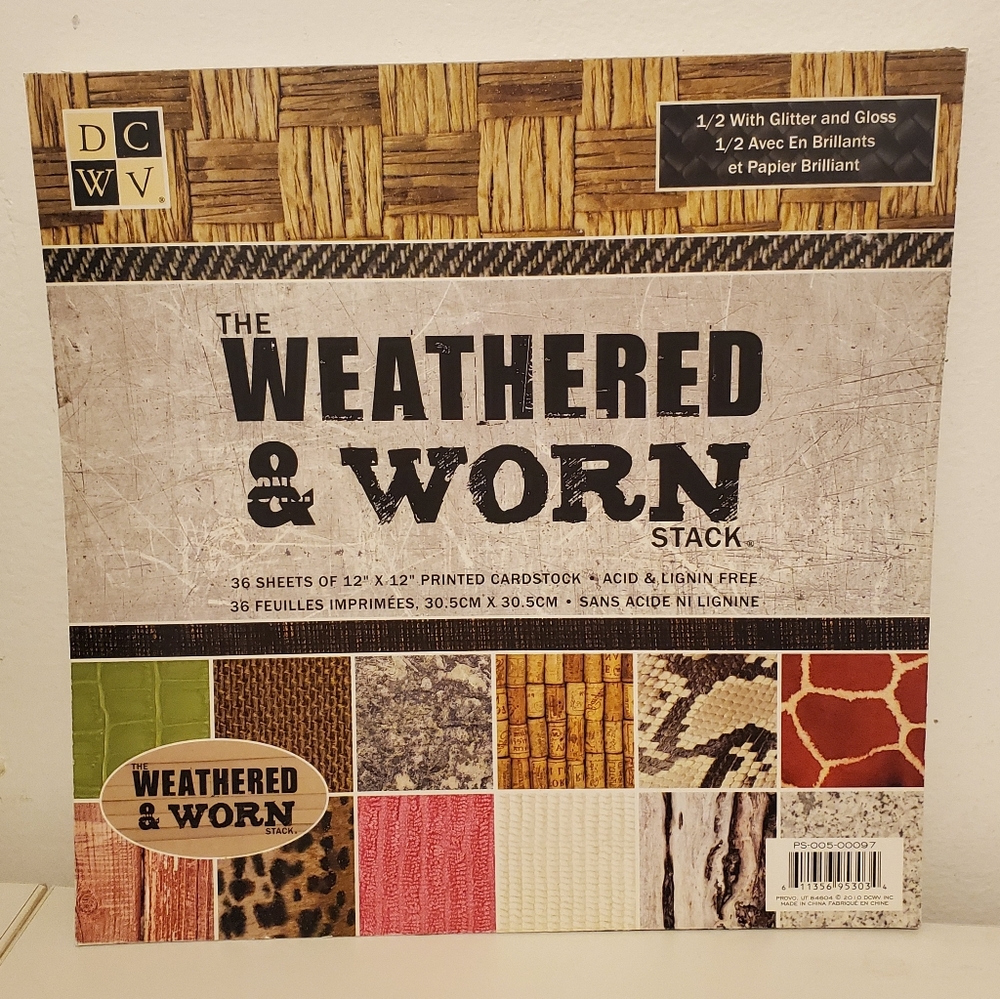 DCWV-The Weather & Worn Stack BNIP